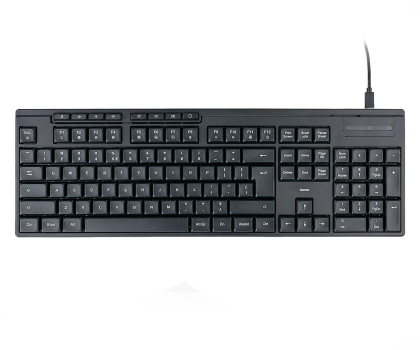 Klawiatura HAMA Klawiatura przewodowa CK-200 czarna